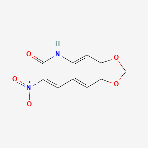 7-Nitro-[1,3]dioxolo[4,5-G]quinolin-6-OL