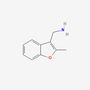 (2-Methyl-1-benzofuran-3-yl)methanamine
