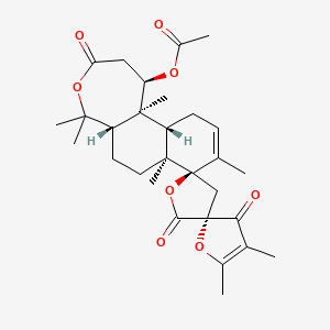 molecular formula C29H38O8 B573878 Setosusin CAS No. 182926-45-0