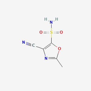 4-Cyano-2-methyloxazole-5-sulfonamide