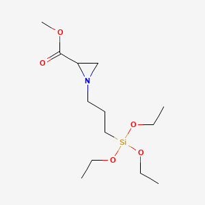 n-[3-(Triethoxysilyl)propyl]-2-carbomethoxyaziridine