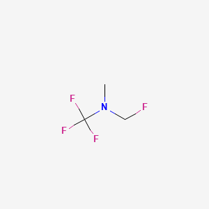 Methanamine, 1,1,1-trifluoro-N-(fluoromethyl)-N-methyl-(9CI)