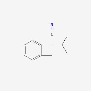 7-Isopropylbicyclo[4.2.0]octa-1,3,5-triene-7-carbonitrile