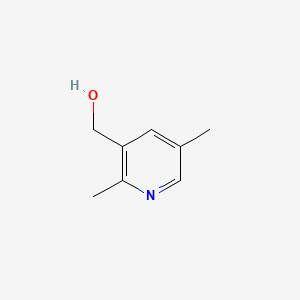 molecular formula C8H11NO B573948 3-Pyridinemethanol, 2,5-dimethyl- CAS No. 194342-46-6