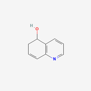 molecular formula C9H9NO B573954 5,6-Dihydroquinolin-5-ol CAS No. 160240-11-9