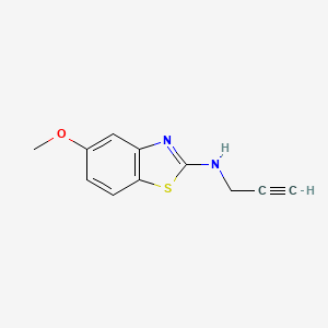 5-methoxy-N-(prop-2-yn-1-yl)benzo[d]thiazol-2-amine