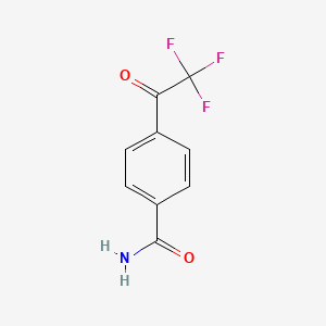 4-(Trifluoroacetyl)benzamide