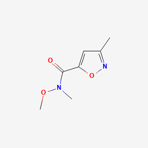 N-Methoxy-N,3-dimethylisoxazole-5-carboxamide