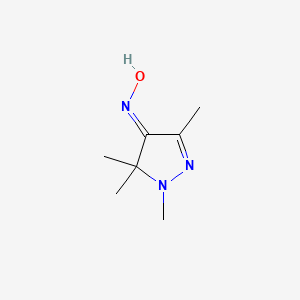 (NZ)-N-(1,3,5,5-tetramethylpyrazol-4-ylidene)hydroxylamine