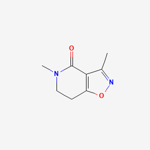 3,5-Dimethyl-6,7-dihydroisoxazolo[4,5-c]pyridin-4(5H)-one