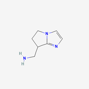 (6,7-Dihydro-5H-pyrrolo[1,2-a]imidazol-7-yl)methanamine