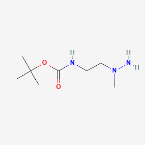 tert-butyl N-[2-[amino(methyl)amino]ethyl]carbamate