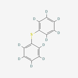 molecular formula C12H10S B574100 Diphenylsulfane-d1 CAS No. 180802-01-1