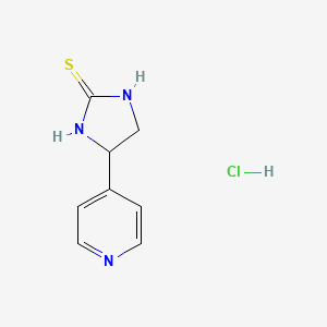 4-Pyridin-4-yl-1,3-dihydroimidazole-2-thione hydrochloride