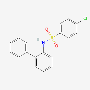 N-2-biphenylyl-4-chlorobenzenesulfonamide