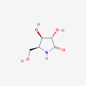 (3S,4R,5S)-3,4-Dihydroxy-5-(hydroxymethyl)pyrrolidin-2-one
