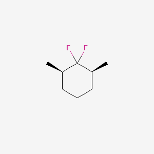 (2R,6S)-1,1-Difluoro-2,6-dimethylcyclohexane