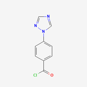 4-(1H-1,2,4-Triazol-1-yl)benzoyl chloride