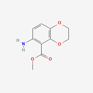 Methyl 6-amino-2,3-dihydrobenzo[b][1,4]dioxine-5-carboxylate