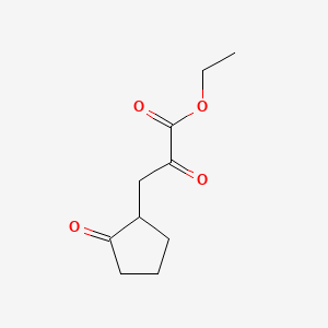 Ethyl 2-oxo-3-(2-oxocyclopentyl)propanoate