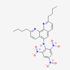 2,9-Dibutyl-5-picrylamino-1,10-phenanthroline