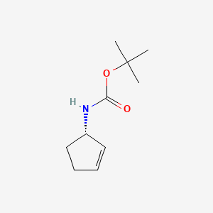 (S)-Tert-butyl cyclopent-2-EN-1-ylcarbamate