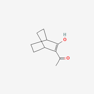 1-(3-Hydroxybicyclo[2.2.2]oct-2-en-2-yl)ethanone