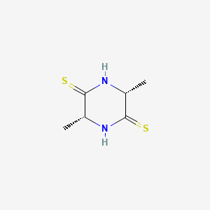 (3R,6R)-3,6-Dimethylpiperazine-2,5-dithione