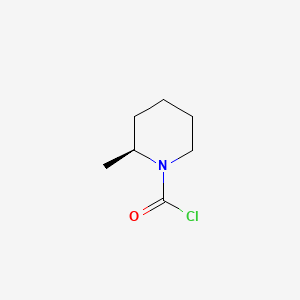 (2S)-2-Methylpiperidine-1-carbonyl chloride