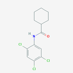 molecular formula C13H14Cl3NO B5743343 N-(2,4,5-trichlorophenyl)cyclohexanecarboxamide 