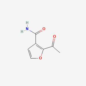 2-Acetylfuran-3-carboxamide