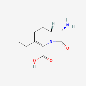 (6R,7S)-7-amino-3-ethyl-8-oxo-1-azabicyclo[4.2.0]oct-2-ene-2-carboxylic acid