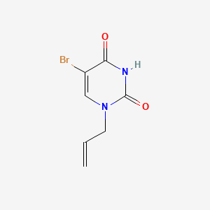 1-Allyl-5-bromopyrimidine-2,4(1H,3H)-dione