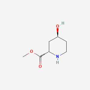 Methyl (2S,4S)-4-hydroxypiperidine-2-carboxylate