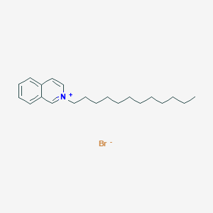 molecular formula C21H32BrN B057443 十二烷基异喹啉溴化物 CAS No. 93-23-2