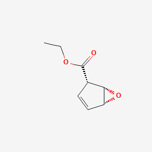 ethyl (1S,2S,5R)-6-oxabicyclo[3.1.0]hex-3-ene-2-carboxylate