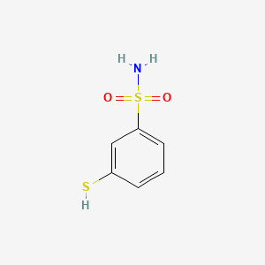 3-Sulfanylbenzenesulfonamide