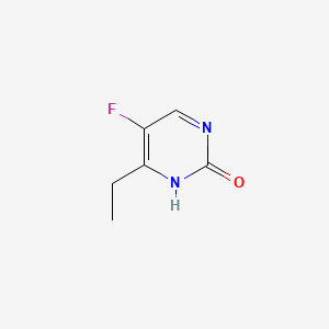 4-ethyl-5-fluoropyrimidin-2(1H)-one