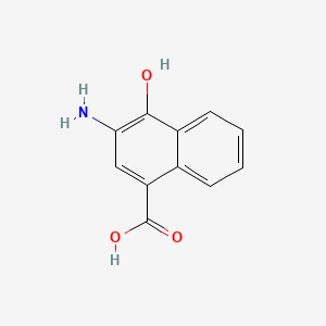 3-Amino-4-hydroxynaphthalene-1-carboxylic acid