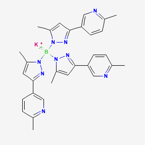 Potassium hydrotris (3-(6-methyl-3-pyridyl)-5-methylpyrazol-1-yl)borate