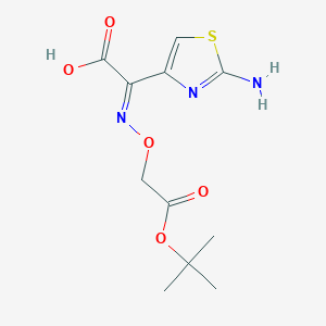 (2-Aminothiazol-4-yl)-tert-butoxycarbonylmethoxyimino acetic acid