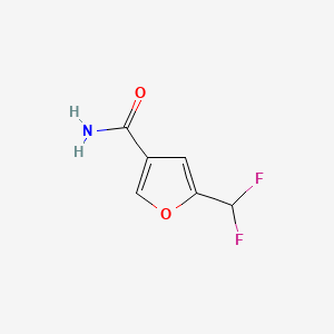 5-(Difluoromethyl)furan-3-carboxamide