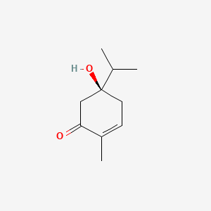 (5S)-5-hydroxy-2-methyl-5-propan-2-ylcyclohex-2-en-1-one