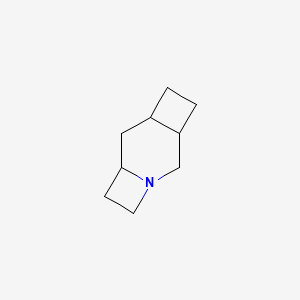 molecular formula C9H15N B574519 1-Azatricyclo[6.2.0.0~3,6~]decane CAS No. 192508-74-0