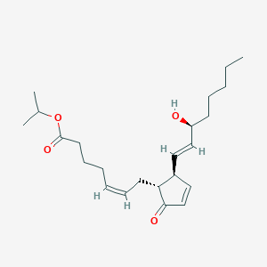 molecular formula C23H36O4 B057458 Prostaglandin A2 isopropyl ester CAS No. 114084-85-4