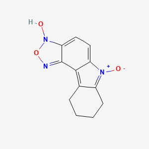 6-Hydroxy-7,8,9,10-tetrahydro-6h-[1,2,5]oxadiazolo[4,3-c]carbazol-3-ium-3-olate