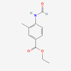 Ethyl 4-formamido-3-methylbenzoate