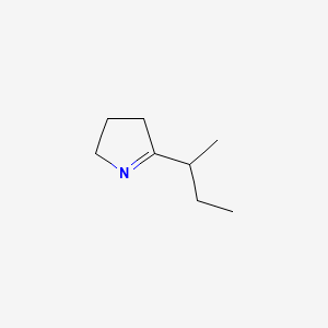 B574612 5-(sec-Butyl)-3,4-dihydro-2H-pyrrole CAS No. 160423-54-1