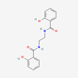 molecular formula C16H16N2O4 B5746469 N,N'-Ethylenedisalicylamide CAS No. 6345-72-8
