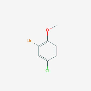 molecular formula C7H6BrClO B057475 2-溴-4-氯苯甲醚 CAS No. 60633-25-2